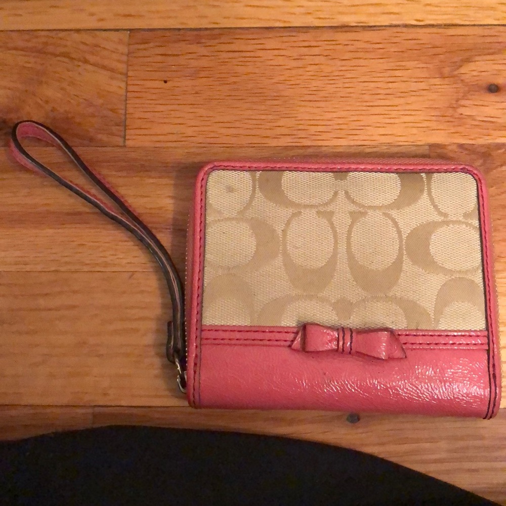Coach wristlet